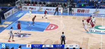 DG视讯官网平台礼尚往来！布莱德索面对陈盈骏命中压哨三分 后者侧翼三分回敬