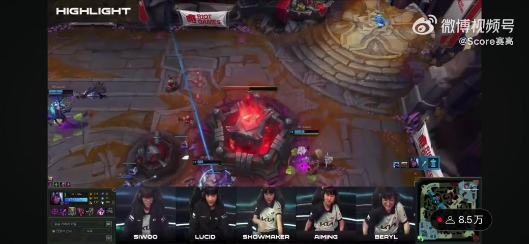 DB视讯官网不愧是来过LPL的！Aiming赛后语音说中文：加油加油，兄弟们