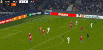 DB视讯官方登录入口官方：伊萨克森为拉齐奥内切打进绝杀，当选欧联杯今日最佳进球