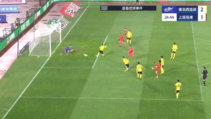 DB视讯百家乐半场-海港暂1-3西海岸 颜骏凌超巨失误送礼 19岁李新翔精彩处子球